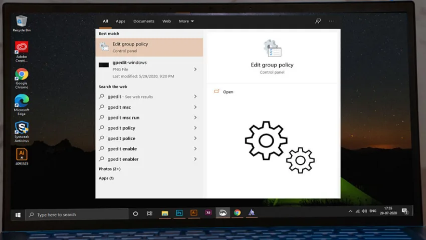 آموزش فعال کردن Group Policy Editor در نسخه خانگی ویندوز 10