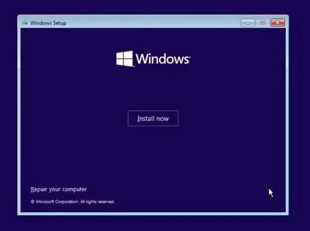 ریست فکتوری کردن ویندوز 11 با درایو USB قابل بوت (برای کامپیوترهایی که کار نمیکنند)