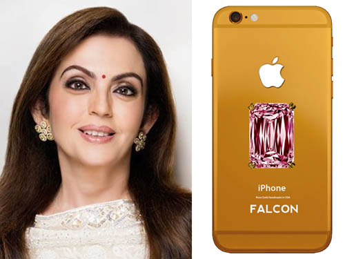 گران ترین گوشی های تلفن همراه در جهان گوشی Falcon Supernova iPhone 6 Pink Diamond به ارزش 48.5 میلیون دلار