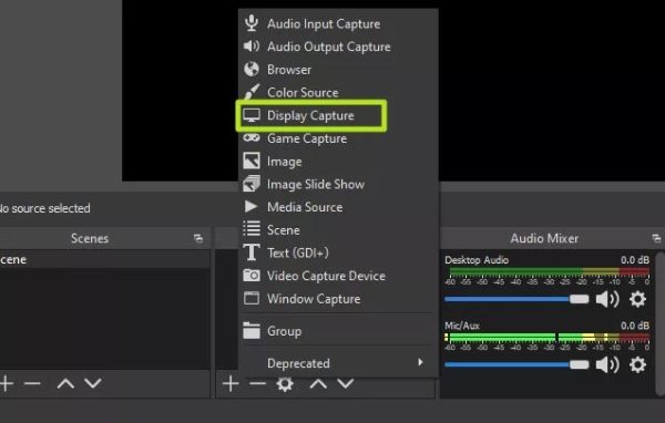 آموزش ضبط ویدیو از صفحه نمایش در ویندوز با استفاده از OBS Studio 3