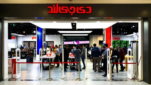 دی‌جی‌لند، اولین فروشگاه زنجیره‌ای کالای دیجیتال در ایران رسما افتتاح شد