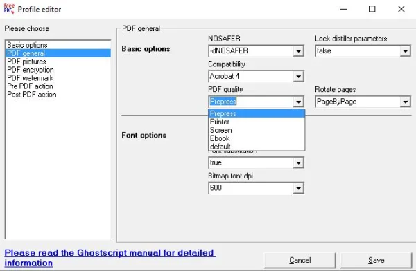 ابزار FreePDF 1