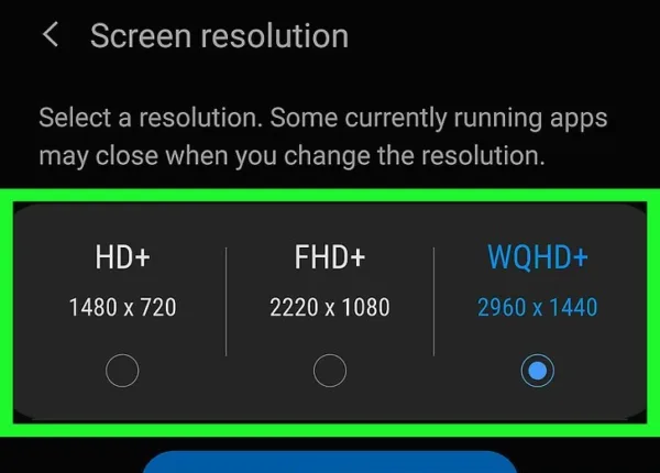 روش اول: استفاده از منوی Display Settings 3