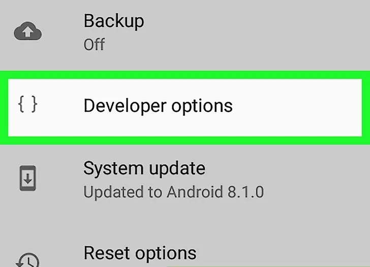 روش دوم: استفاده از Developer Mode برای تغییر تراکم پیکسلی 7