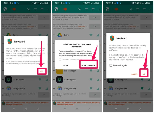 چگونه دسترسی یک برنامه اندروید به اینترنت را با استفاده از اپلیکیشنهای سوم شخص قطع کنیم؟