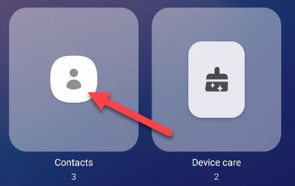 اضافه کردن مخاطب به صفحه اصلی اندروید با استفاده از Samsung Contacts 2