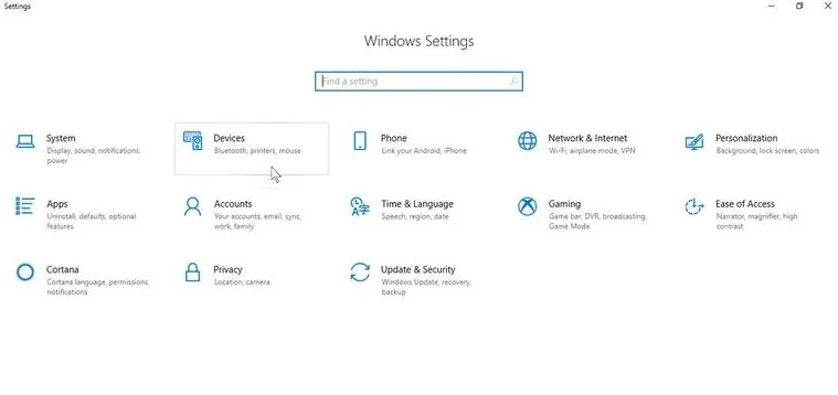 مراحل قبل از ایجاد میانبر برای پرینتر در ویندوز 10