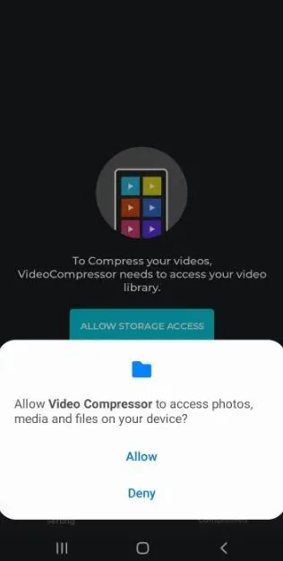 چطور ویدیوها را با استفاده از اپ Video Compressor – Converter فشردهسازی کنیم؟ 3