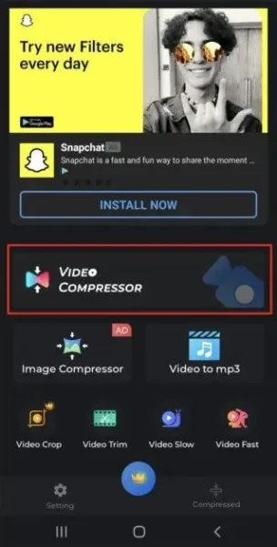 چطور ویدیوها را با استفاده از اپ Video Compressor – Converter فشرده‌سازی کنیم؟ 4