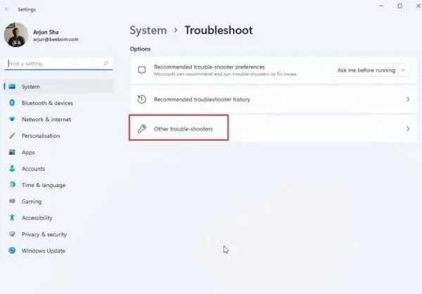 7- Windows Store Apps Troubleshooter را اجرا کنید 2