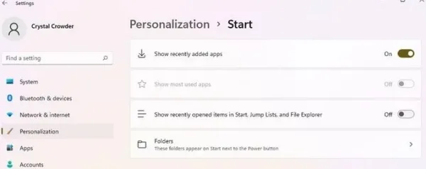 فعالیتهای اخیر در Jump Lists را بررسی کنید 3