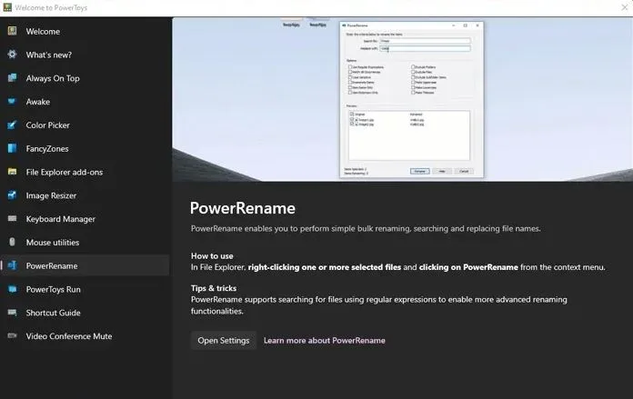 1- استفاده از PowerToys