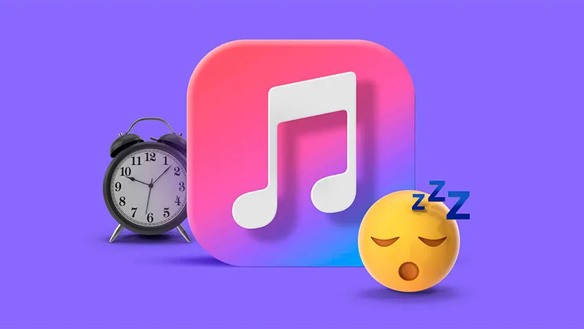 نحوه تنظیم تایمر خواب در برنامه اپل موزیک