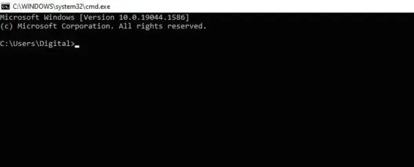 دستورات Command Prompt