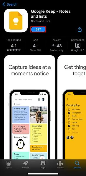 پشتیبان گیری از برنامه Notes آیفون با استفاده از Google Keep 1