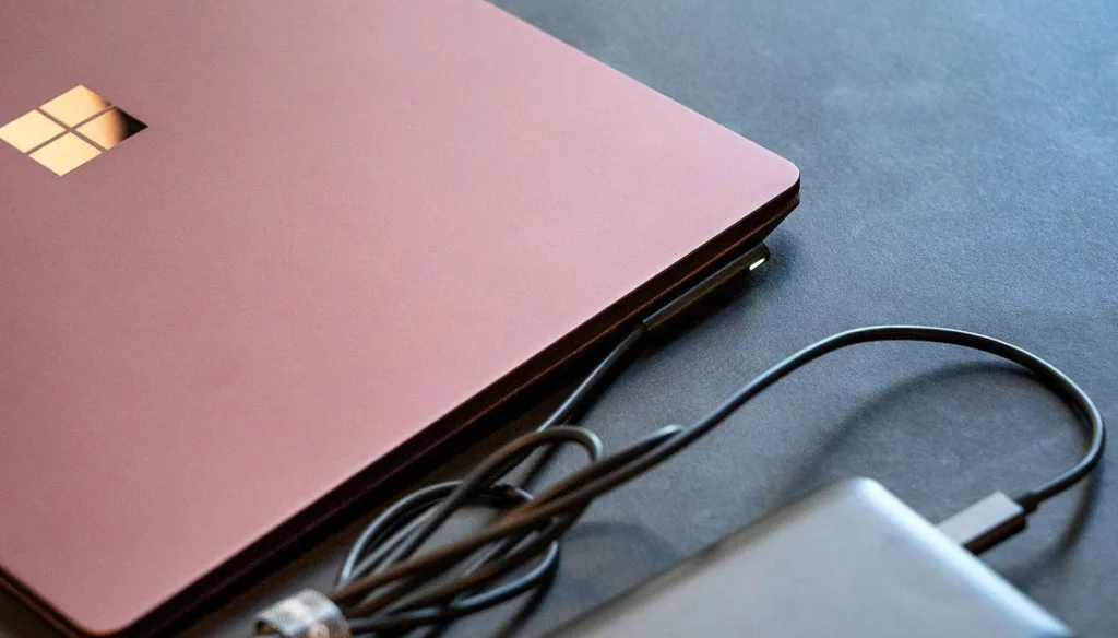 آیا می‌توانم با استفاده از پورت USB-C دیگری لپ تاپ خود را شارژ کنم؟