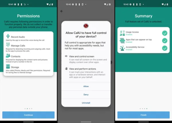 اپلیکیشن Call Recorder - Automatic Call Recorder Pro برای ضبط مکالمات تلفنی