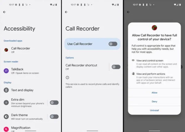 ضبط مکالمات تلفنی به کمک اپ Automatic Call Recorder 2