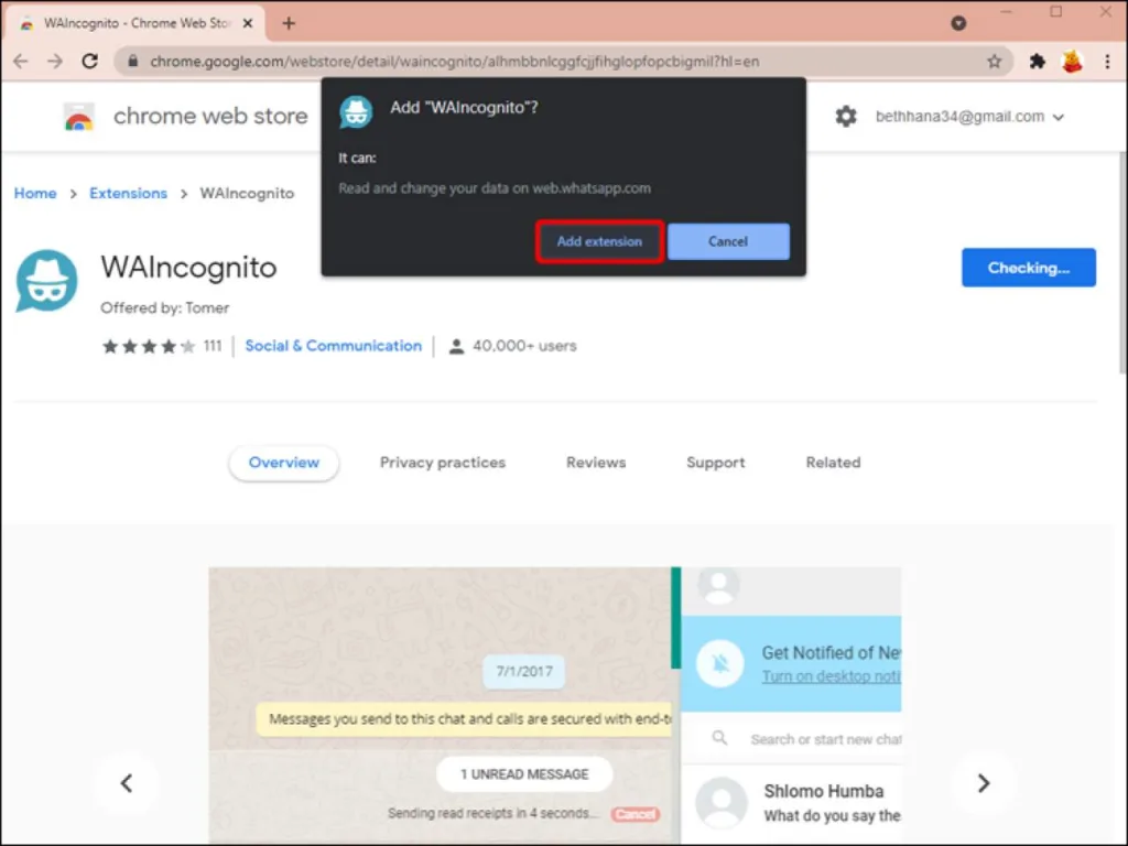 چگونه با استفاده از کامپیوتر وضعیت آنلاین بودن خود را در واتساپ پنهان کنیم 2