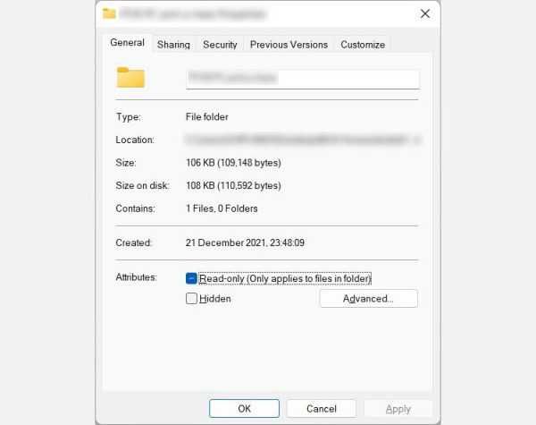 چگونه قابلیت File Compression در ویندوز 11 را روی یک پوشه فعال کنیم 1