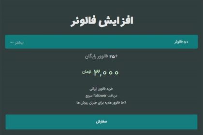 قابل اعتمادترین پلتفرم برای سفارش لایک، فالوور، کامنت و ویوی اینستاگرام (2)