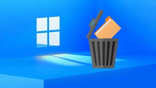 حذف فایل های موقت ویندوز 11