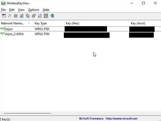 دیدن پسورد وای-فای در ویندوز 11 با استفاده از ابزار سوم شخص 4