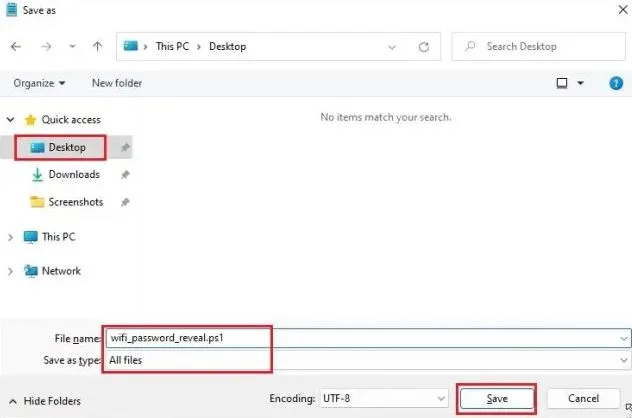دیدن پسورد وای-فای در ویندوز 11 با استفاده از دستور PowerShell 3