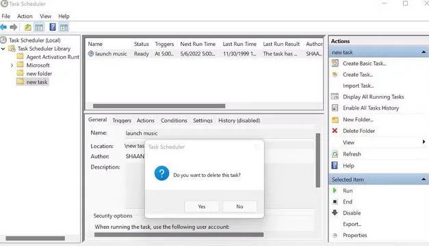 زمانبندی برنامه ها با استفاده از Task Scheduler ویندوز 6