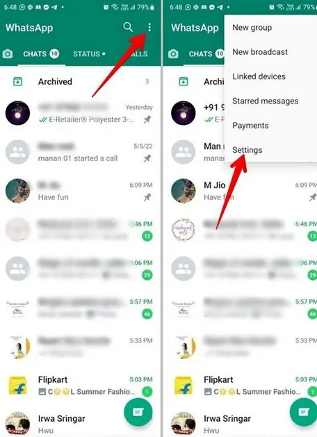 چگونه می‌توان کد QR را برای ایجاد لینک پروفایل در واتساپ روی گوشی‌های اندروید پیدا کرد و به اشتراک گذاشت؟ 1