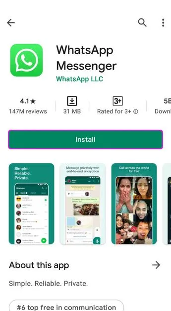 آموزش بازیابی پیام های حذف شده واتساپ 3