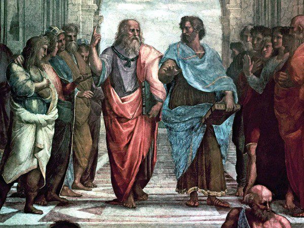ارسطو و افلاطون