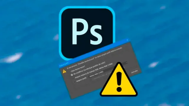 خطای Missing Profile در فتوشاپ