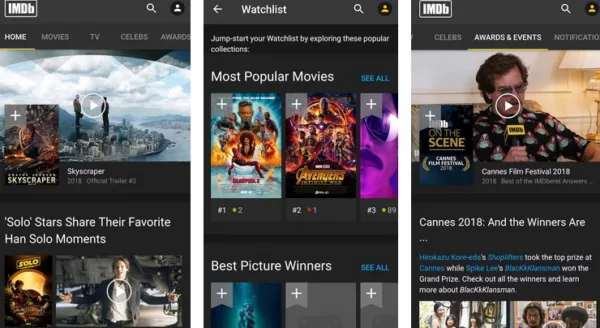 معرفی 8 اپ اندروید و آی او اس برای عاشقان فیلم و سینما 1