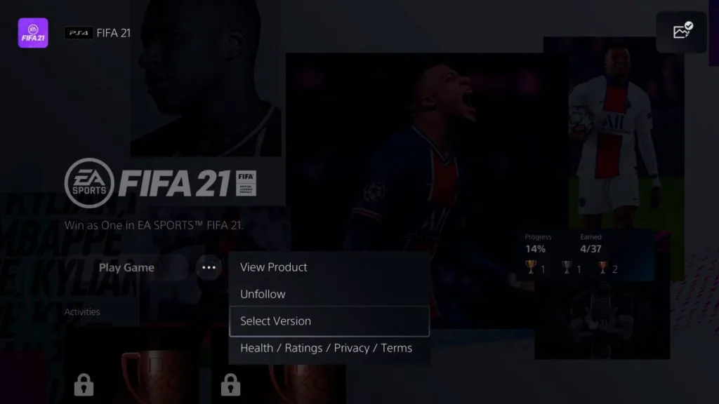 آپدیت بازی PS4 به نسخه PS5