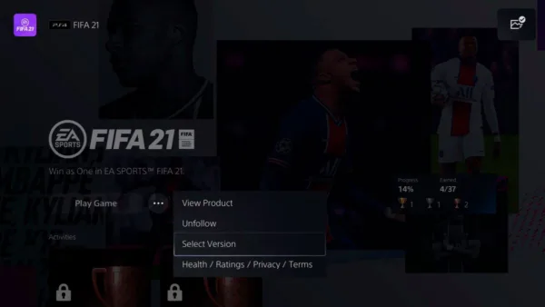 آپدیت بازی PS4 به نسخه PS5