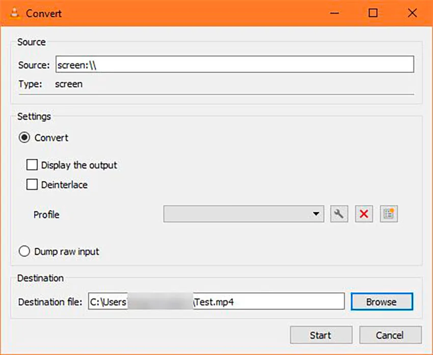 ضبط ویدیو از صفحه دسکتاپ به کمک برنامه VLC