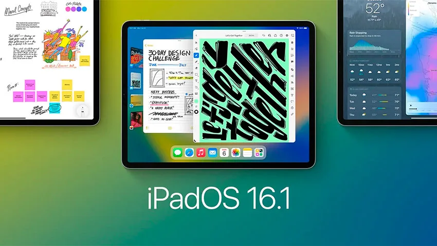 تاریخ انتشار iPadOS 16.1 مشخص شد