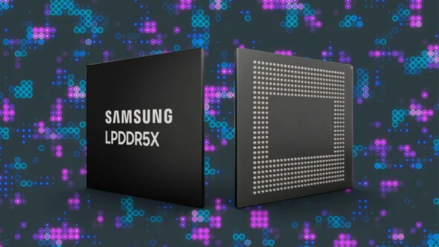 جدیدترین نسل از حافظه‌های LPDDR5X سامسونگ