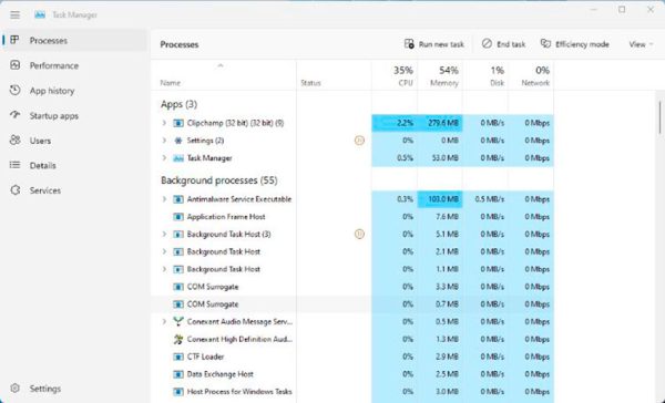Task Manager ویندوز 11