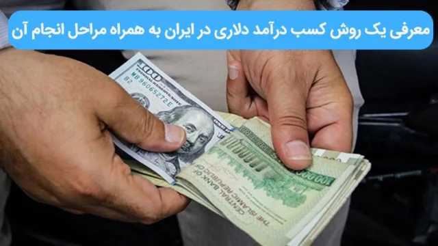 معرفی یک روش کسب درآمد دلاری در ایران به همراه مراحل انجام آن