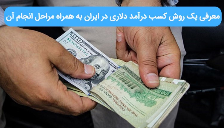 معرفی یک روش کسب درآمد دلاری در ایران به همراه مراحل انجام آن