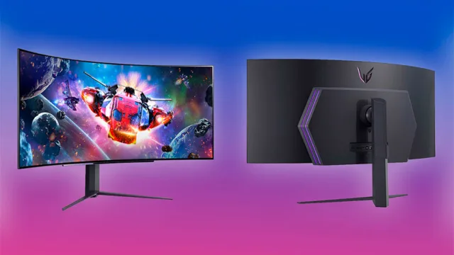 مانیتور گیمینگ 45 اینچی LG UltraGear