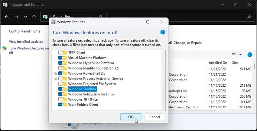 Windows Sandbox
