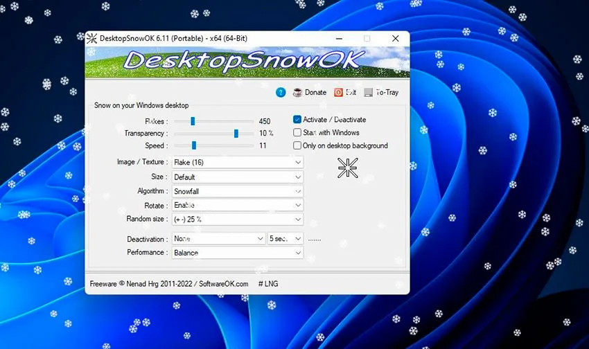 DesktopSnowOK