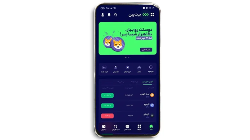 معرفی امکانات اپلیکیشن خرید ارز دیجیتال در ایران