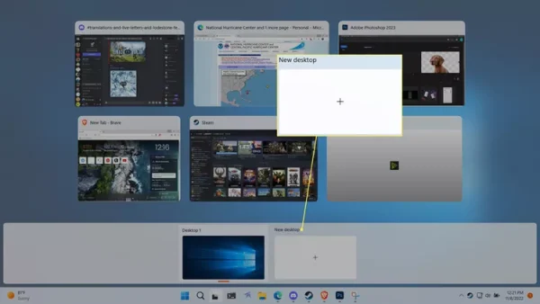 چگونه در ویندوز 11 یک دسکتاپ مجازی (Virtual Desktop) ایجاد کنیم؟ 2