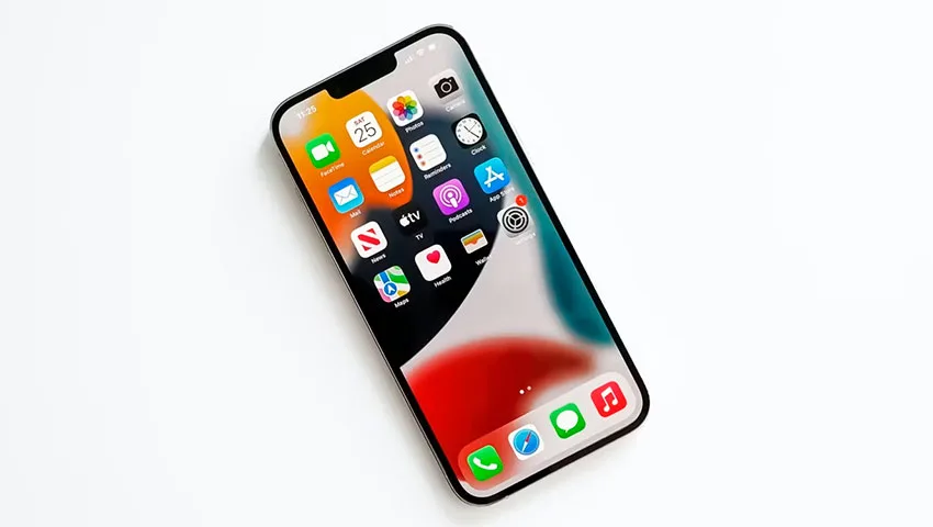 صفحه نمایش آیفون