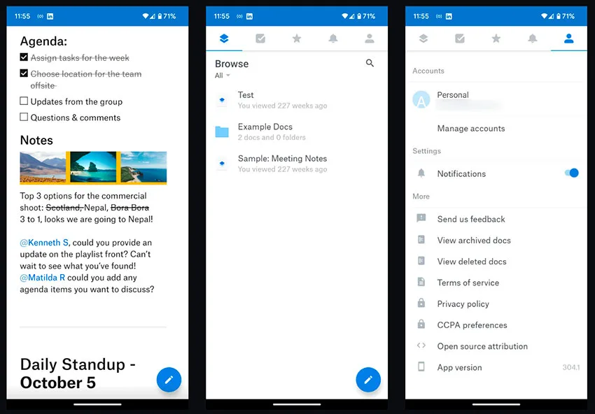 Dropbox Paper