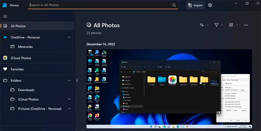 تغییر اندازه عکس ها و تصاویر در ویندوز 11